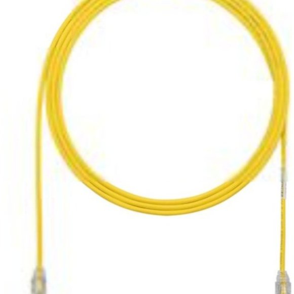 Panduit UTP28SP7YL Yellow 7 Ft Cat6 Performance UTP (2.13m) - Picture 1 of 5